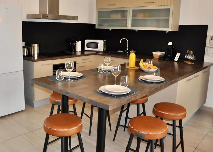 Appartement Le Rêve Bleu Jardin Parking Aéroport Meett